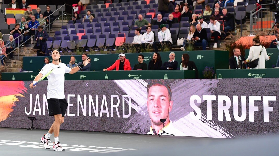 Davis Cup in Hamburg Toller Sport vor fast leeren Rängen NDR.de