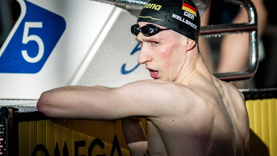 Schwimmer Florian Wellbrock © IMAGO/Eibner-Pressefoto Foto: Christian Gold