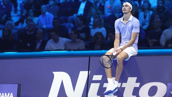 Alexander Zverev bei den ATP Finals in Turin © IMAGO / Marco Canoniero 