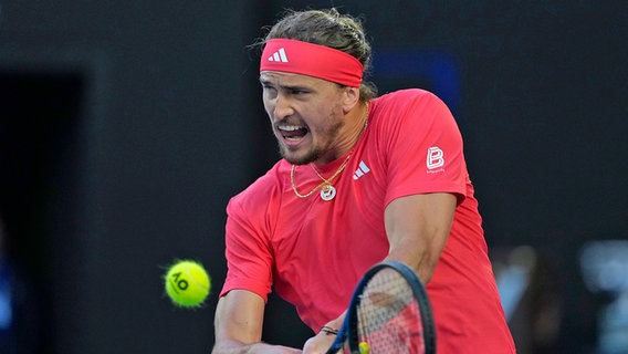 Alexander Zverev im Endspiel der Australian Open © picture alliance / ASSOCIATED PRESS | Asanka Brendon Ratnayake 