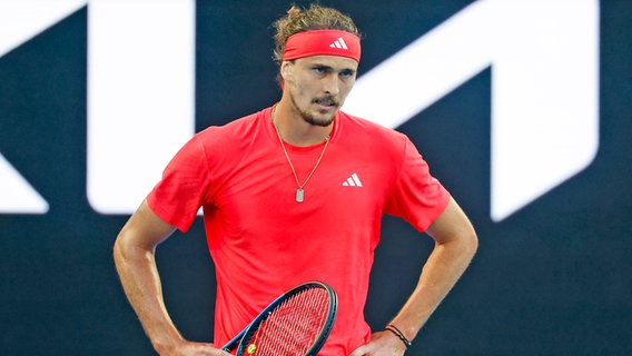 Alexander Zverev im Endspiel der Australian Open © picture alliance/dpa | Frank Molter 