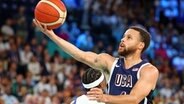 Der US-amerikanische Basketballprofi Stephen Curry. © IMAGO / Le Pictorium 