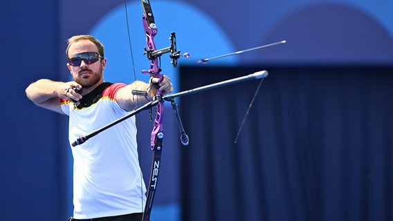 Bogenschütze Florian Unruh © IMAGO / Xinhua 