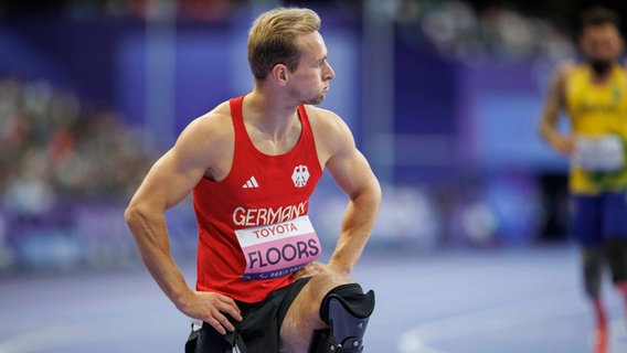 Johannes Floors holt Silber über 400 m. © imago images / Beautiful Sports 