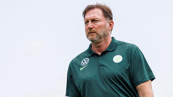 Ralph Hasenhüttl vor dem Testspiel vom VfL Wolfsburg gegen Lille © picture alliance / firo Sportphoto | Max Ellerbrake 