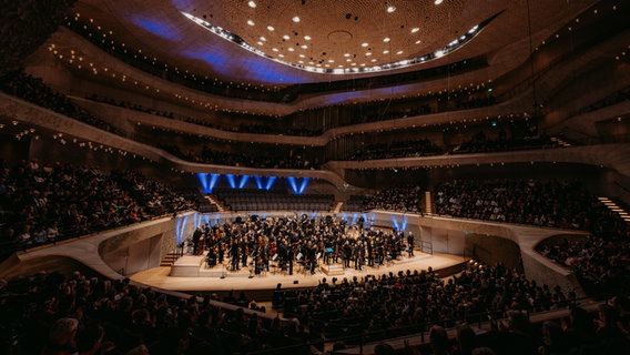 Eröffnungskonzert des NDR Elbphilharmonie Orchesters. Visions Festival 2025 in der Elbphilharmonie Hamburg. © Sophie Wolter Foto: Sophie Wolter