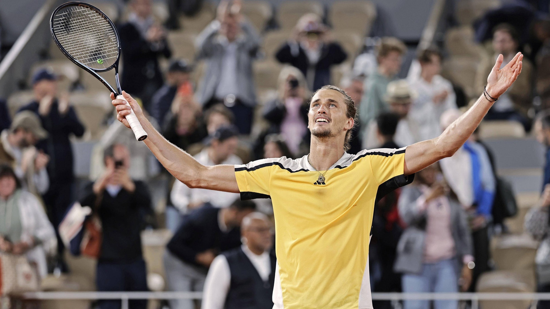 Zum vierten Mal in Serie: Zverev im Halbfinale der French Open